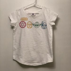 Star Wars character shirt